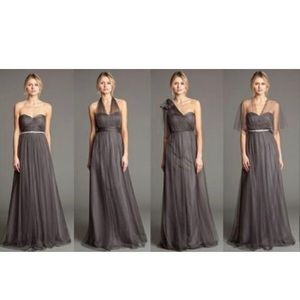 Jenny Yoo Annabelle Gown Shadow Grey